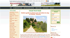 Desktop Screenshot of chiantitravelguide.com